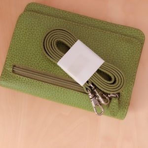 Campo Marzio green mini shoulder bag/ wallet